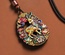 China traditional culture and art woodcarving crafts, wooden necklace accessories